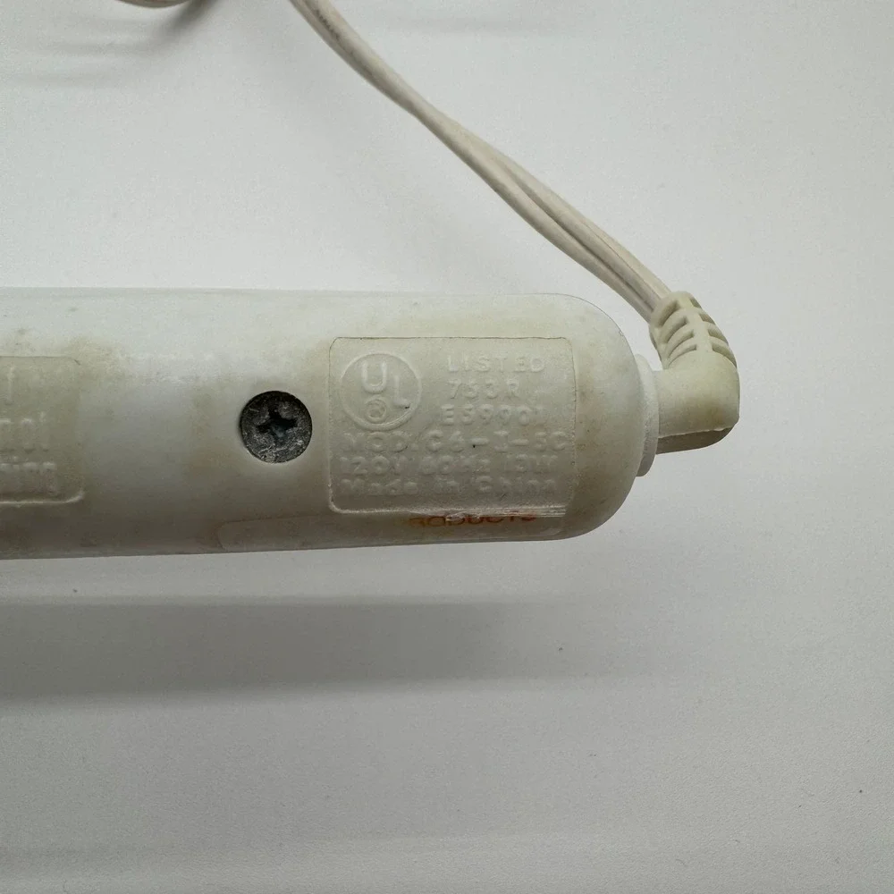 Vintage Windmere Curling Iron White Chrome Small Barrel Hair Styling Tool